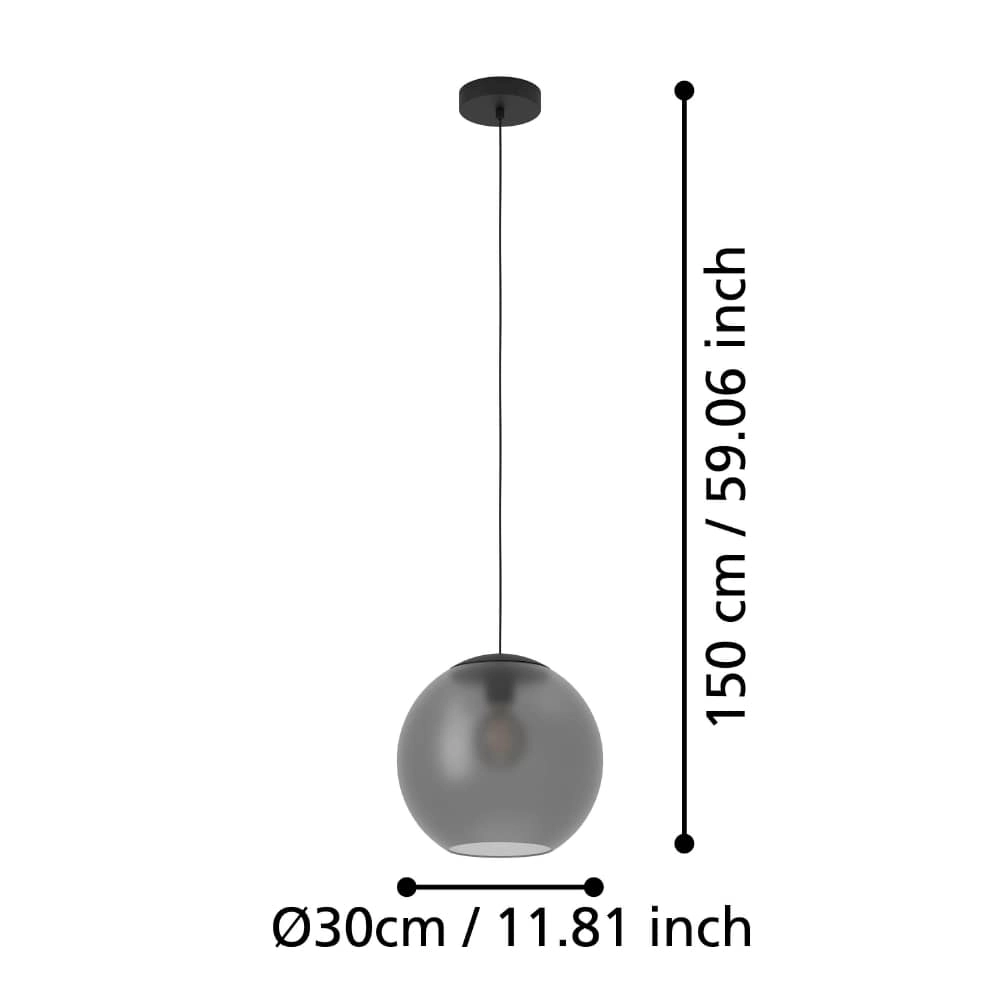 Lampe suspendue en verre Arangona Ø 30 cm Stars of Light 9008606240951