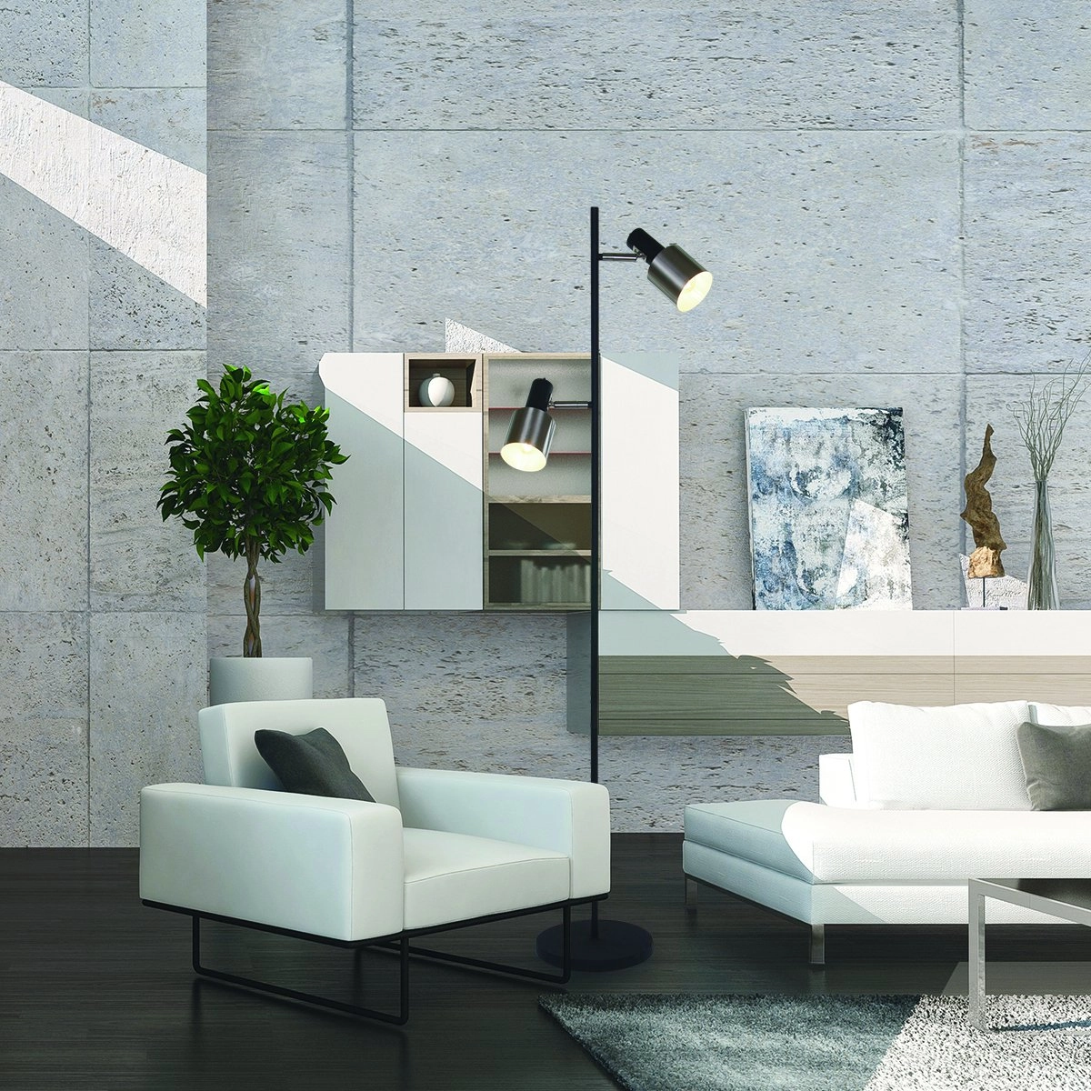 Lampadaire Fjorgard Steinhauer 8712746125122