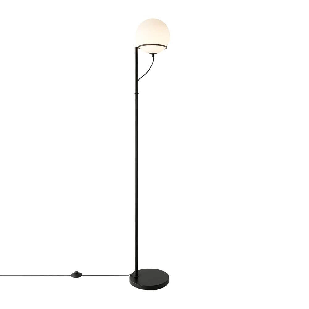 Lampadaire Wilson noir et blanc Lampadaire Wilson noir et blanc