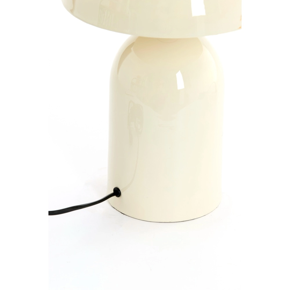 Lampe de table champignon Tolima Crème pour briller - Ø 31cm Light & Living 8717807807832
