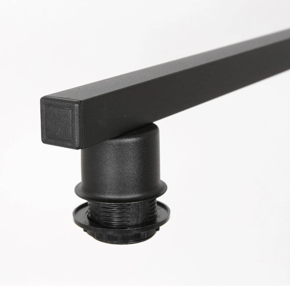 Suspension 3 lumières Stang Noir avec capuche bleu clair Steinhauer 8712746175424