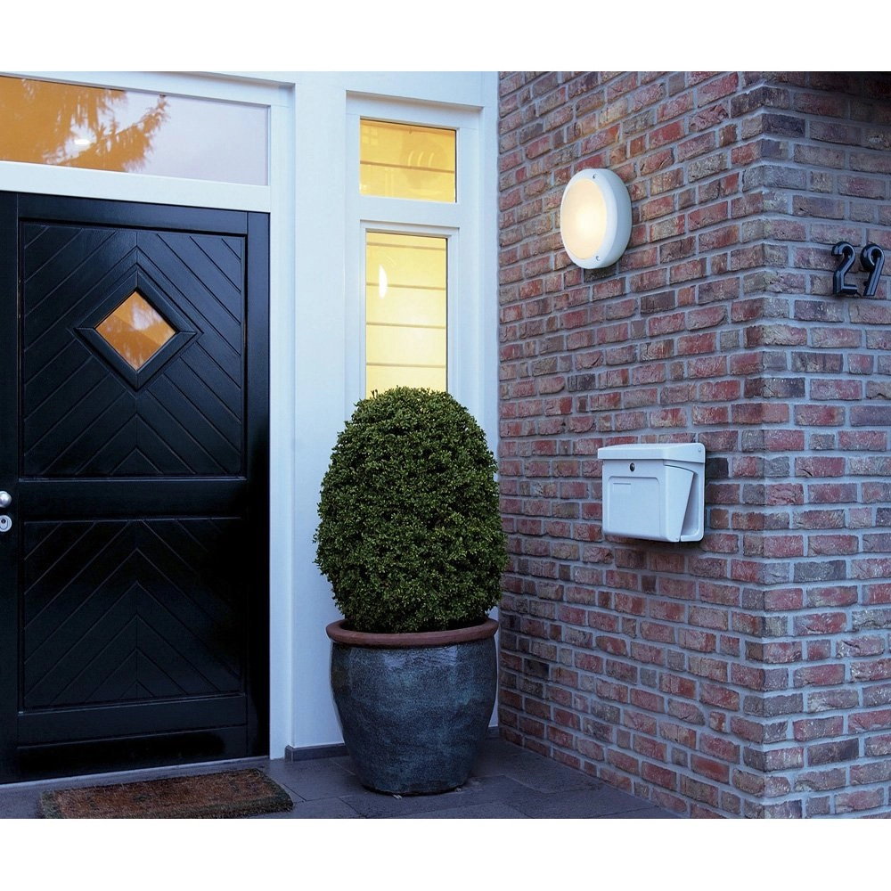 Lampe d'extérieur Bulan 27 cm blanc SLV 4024163102490