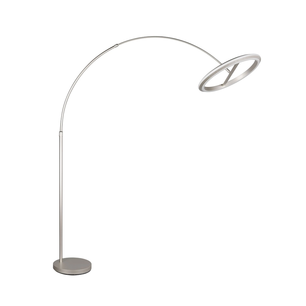 Lampe de pied Amador nickel Trio 4017807688184