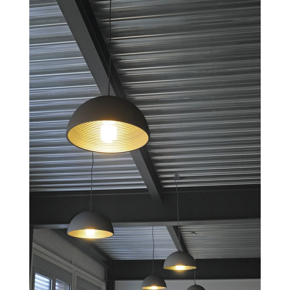 Lampe à suspension Forchini M PD-1 noir SLV 4024163136976