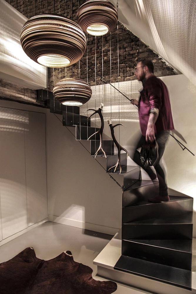 Lazy 440 Lampe suspendue en carton Ø 44cm Think Paper 8720165407200