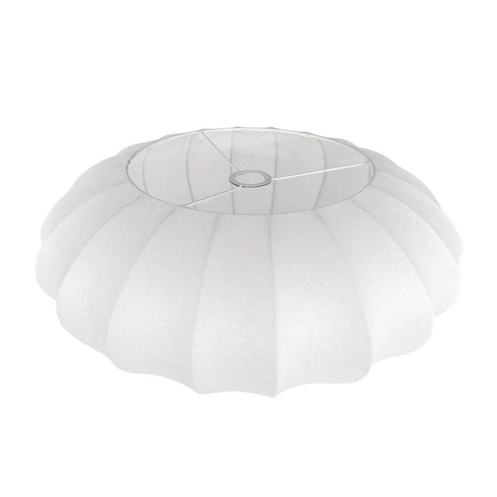 Lampe à arc Sparkled Light bronze avec abat-jour boule blanche Ø 45cm Steinhauer 8712746179897