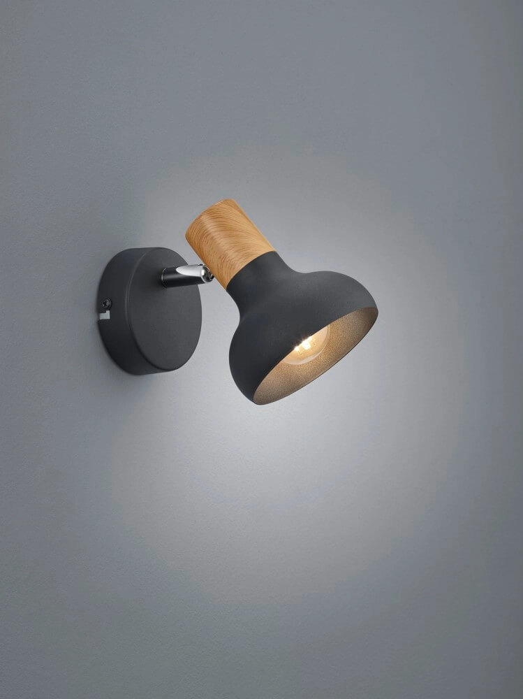 Applique Latika noir Trio 4017807576979