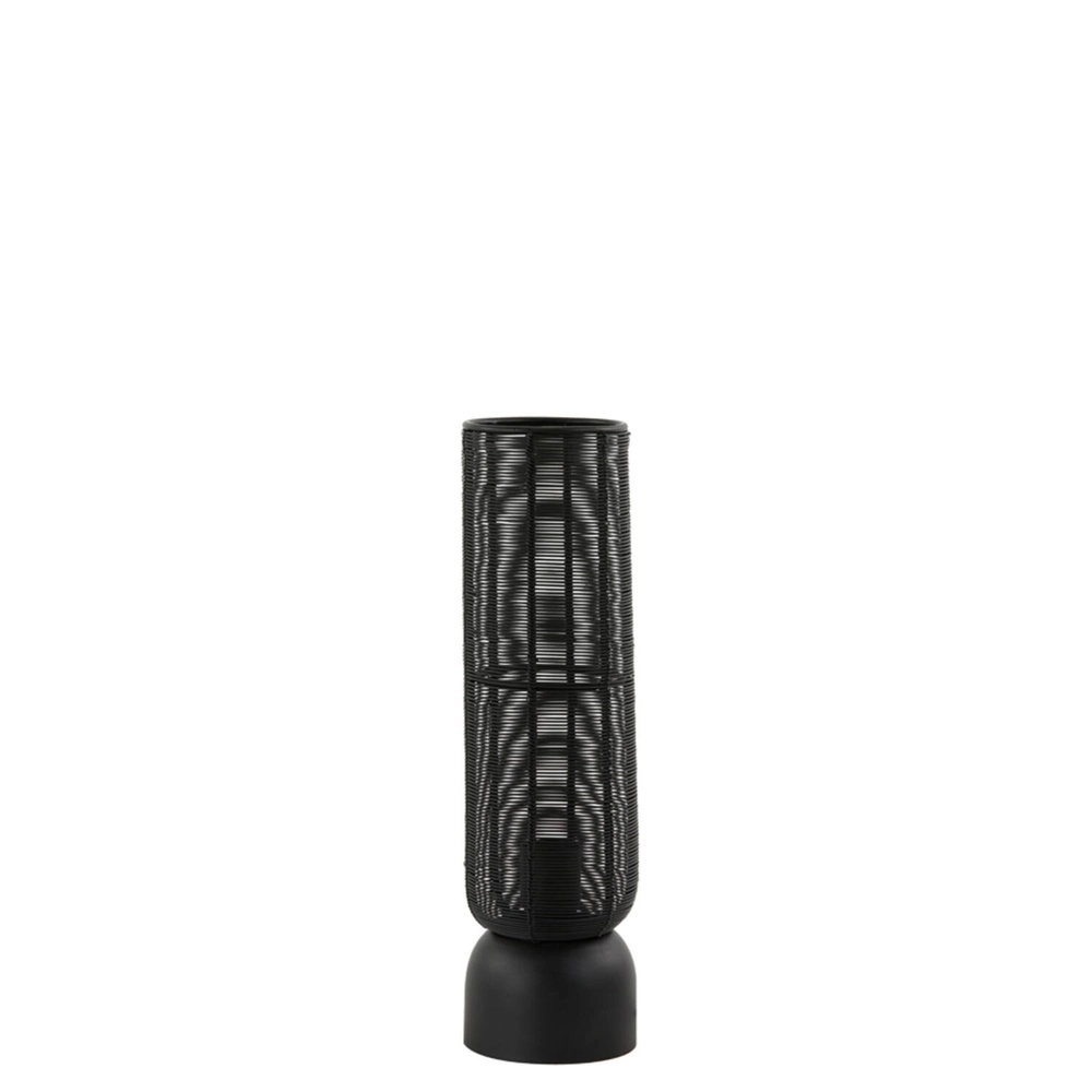 Lampe de table Lezuza Ø 11cm noir