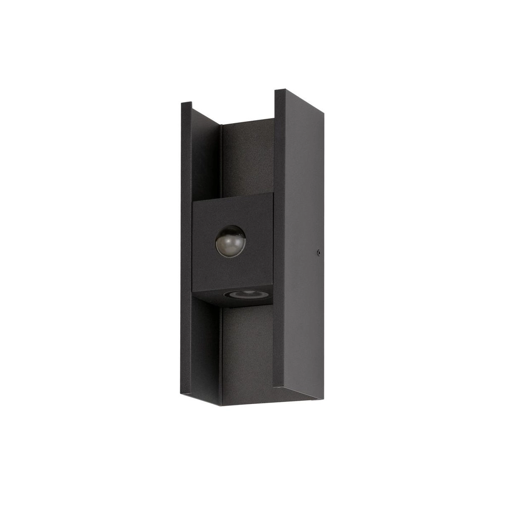 Spot mural Flatt Noir avec capteur SLV 4024163306461