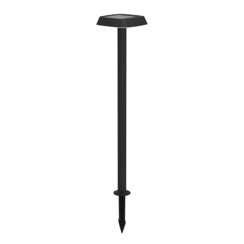 Lampe sur pied solaire Dreoli noir
