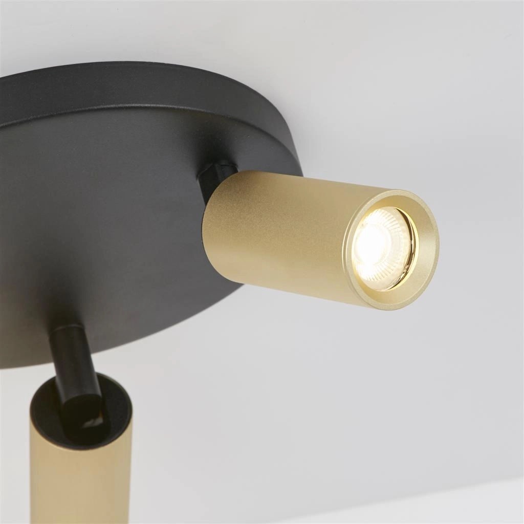 Moquerie Ciara Or 3 lumières Lyora 5053423287188