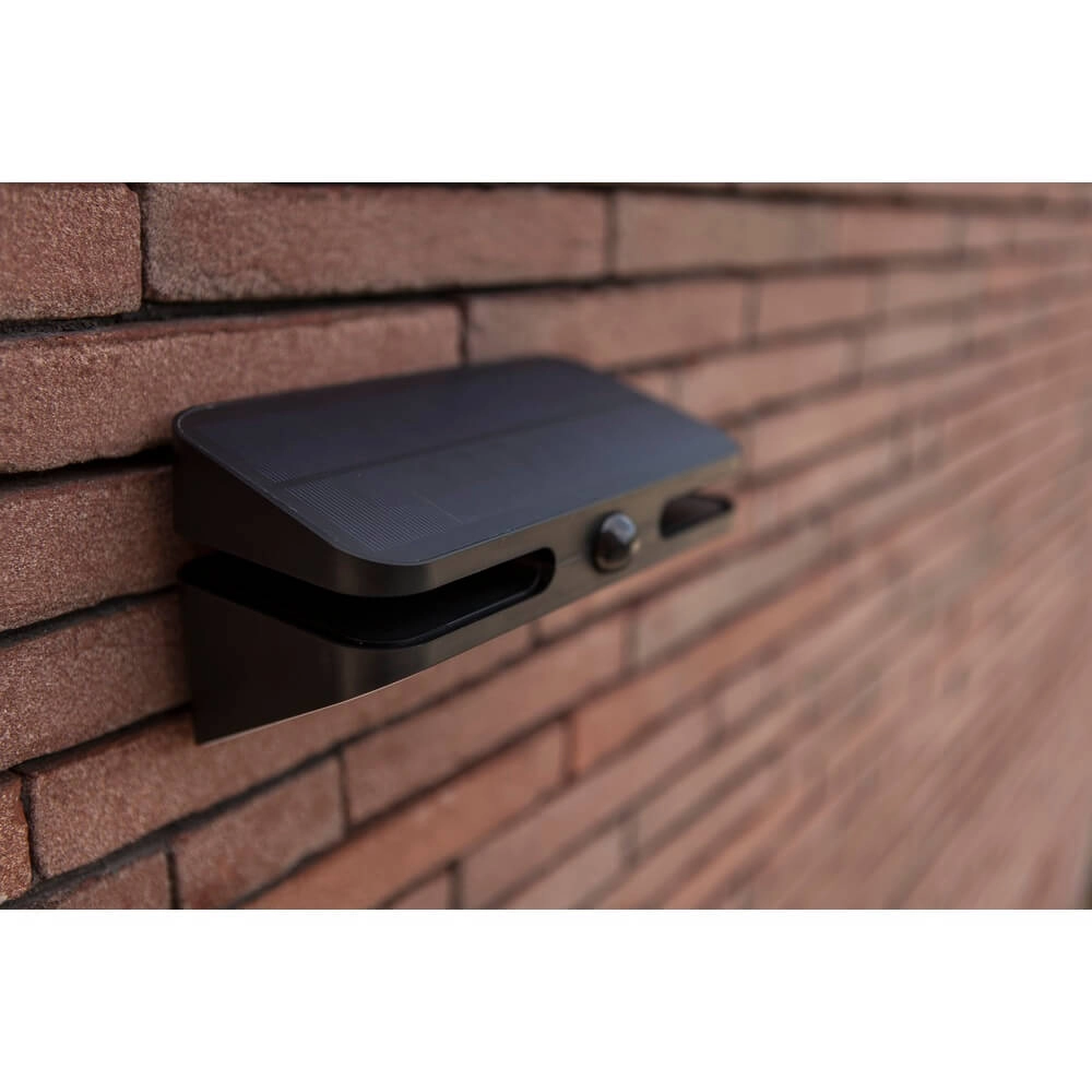 Lampe à capteur extérieur Aero Énergie solaire Lutec 6939412016764