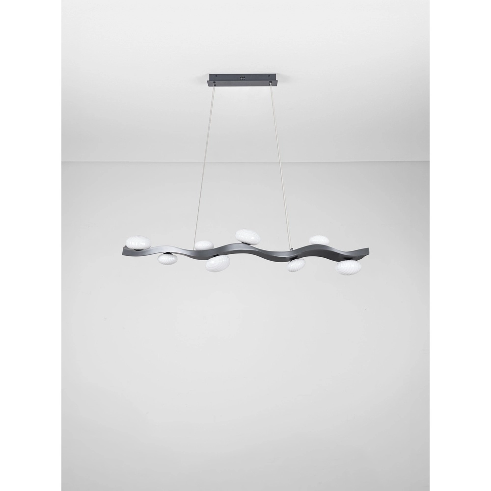 Lampe pendante noire Severo Conception Lyora 5212063500372