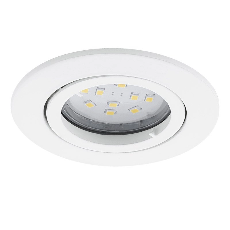 Spot de plafond LED Tedo 8 cm blanc