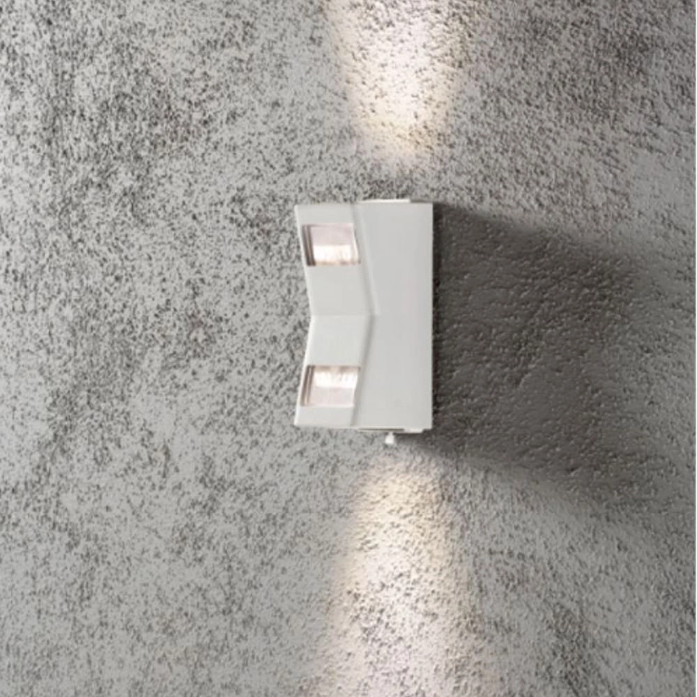Spot murale Potenza Haut - Bas - Façade blanche KonstSmide 7318307956252