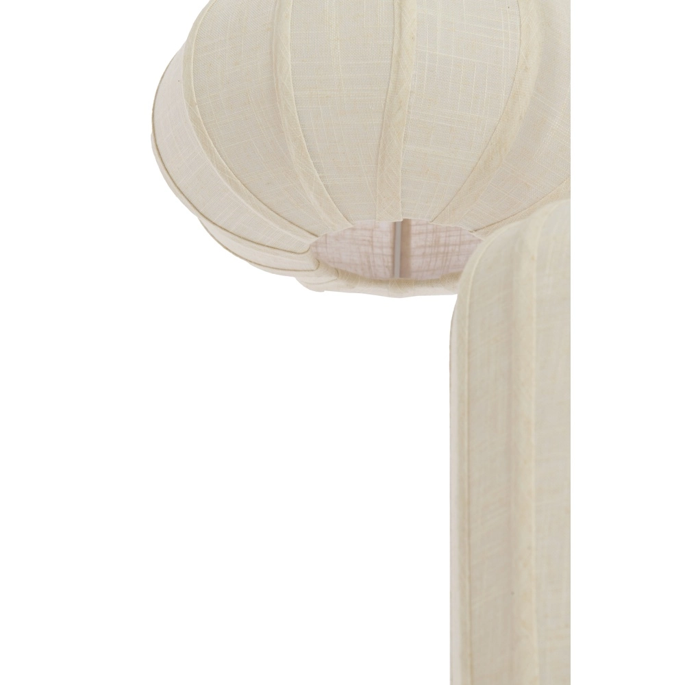 Lampe pendante 3L Vide Tufia Crème pour lin Light & Living 8717807816742