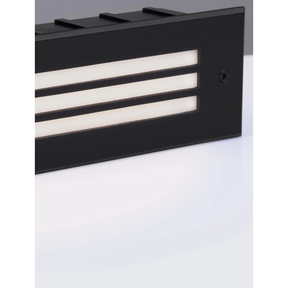 Applique murale élégante Off 25,6 cm avec côtes Lyora 5212017453396