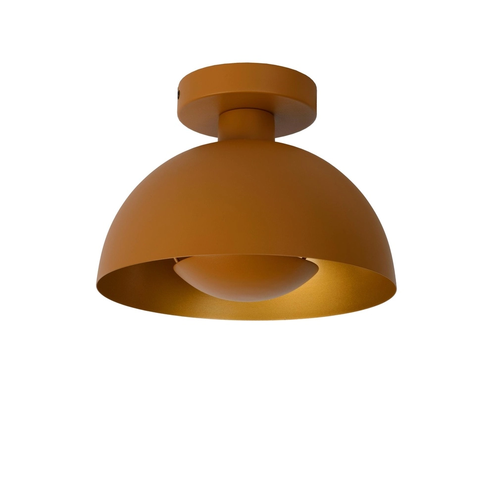 Lampe de plafond à design Siemon jaune