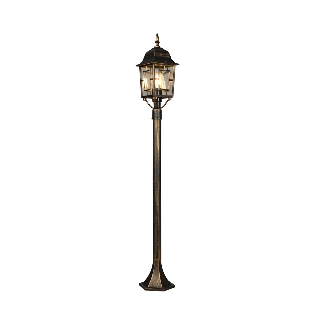 Lampadaire Volturno brun antique