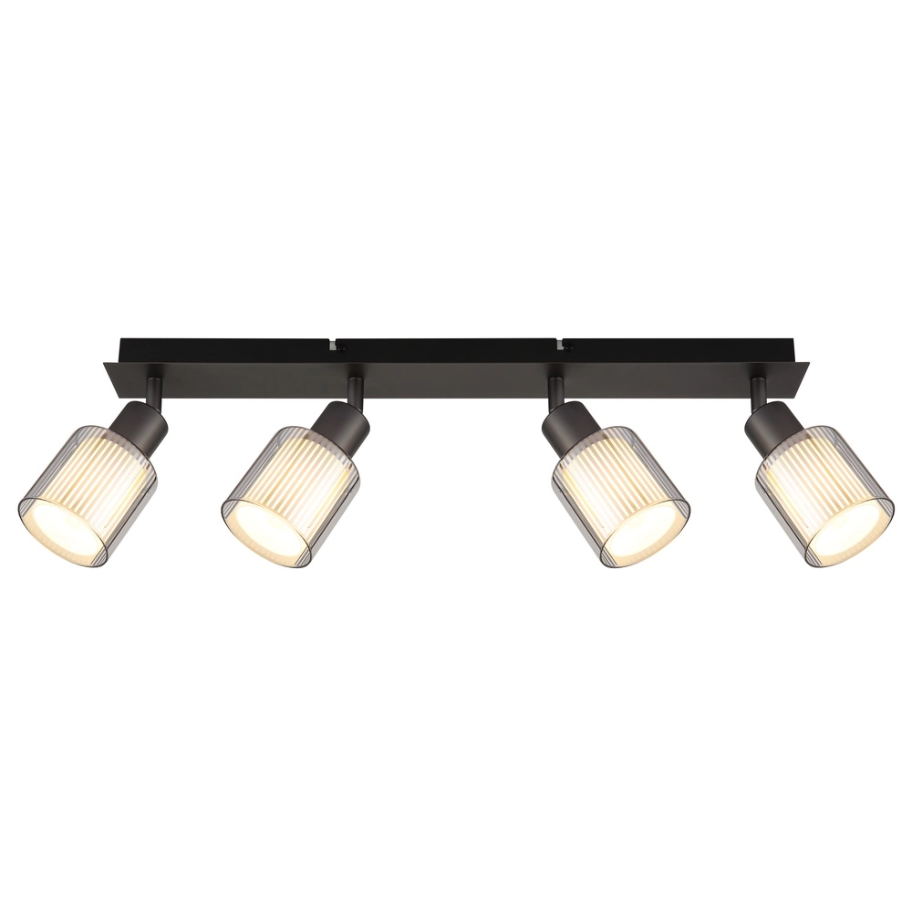 Lampe de plafond à design Villegas Quatre canons légers Globo 9007371578948
