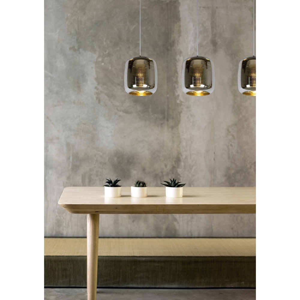 Lampe suspendue Eryn Chrome 3 lumières Lucide 5411212702319