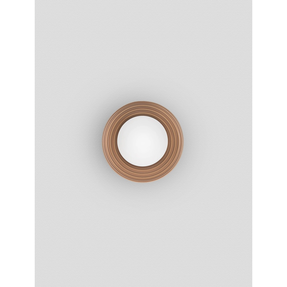 Applique murale Orbique caramel Ø 16cm Lyora 5212017483935