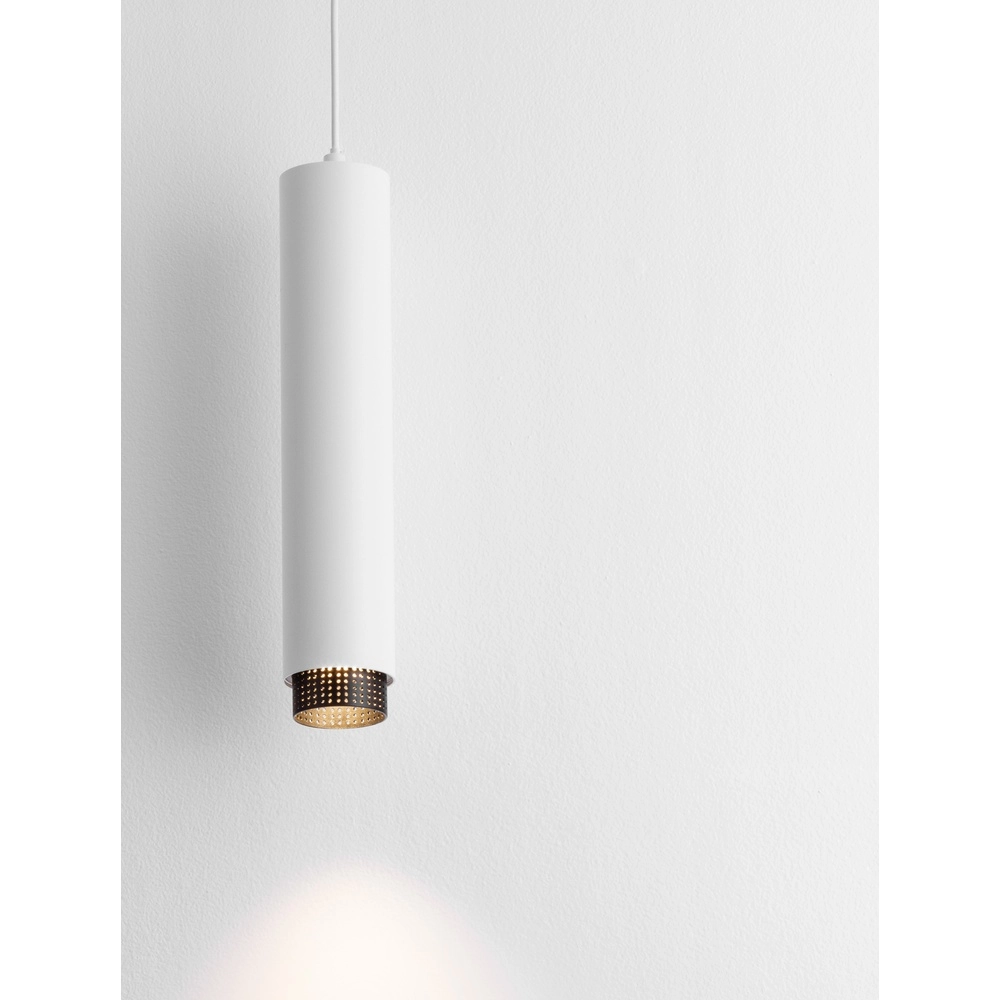 Suspension Nessi blanc avec noir Suspension Nessi blanc avec noir
