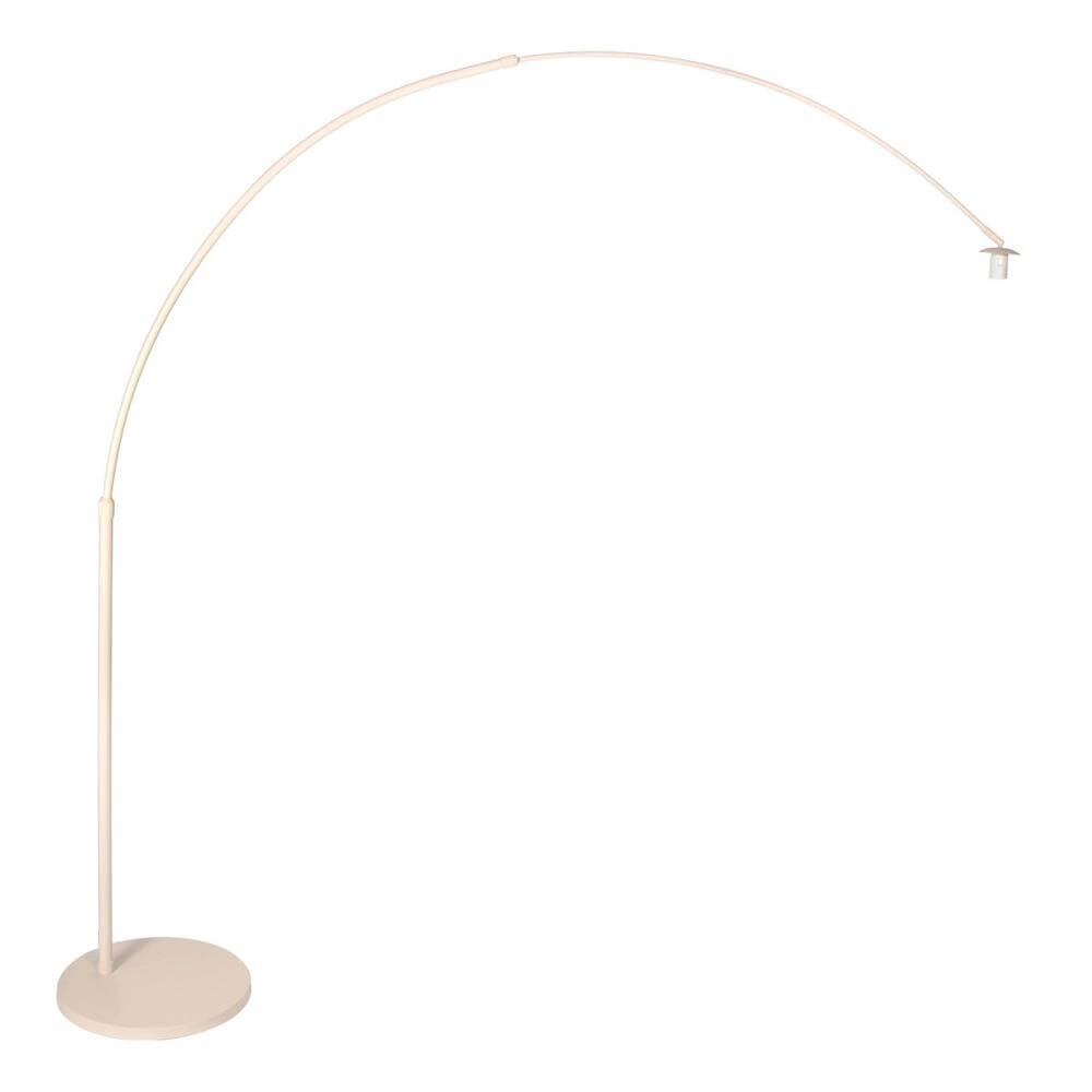 Lampe à arc Sparkled Light crème avec abat-jour blanc Ø 50cm Steinhauer 8712746179965