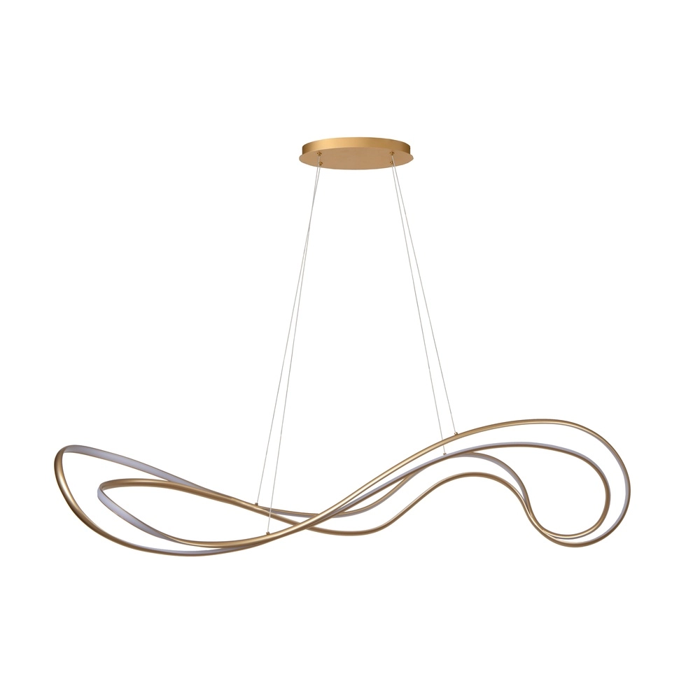 Lampe pendante de conception Sardana Curl Gold Premium by Lucide 5411212560254