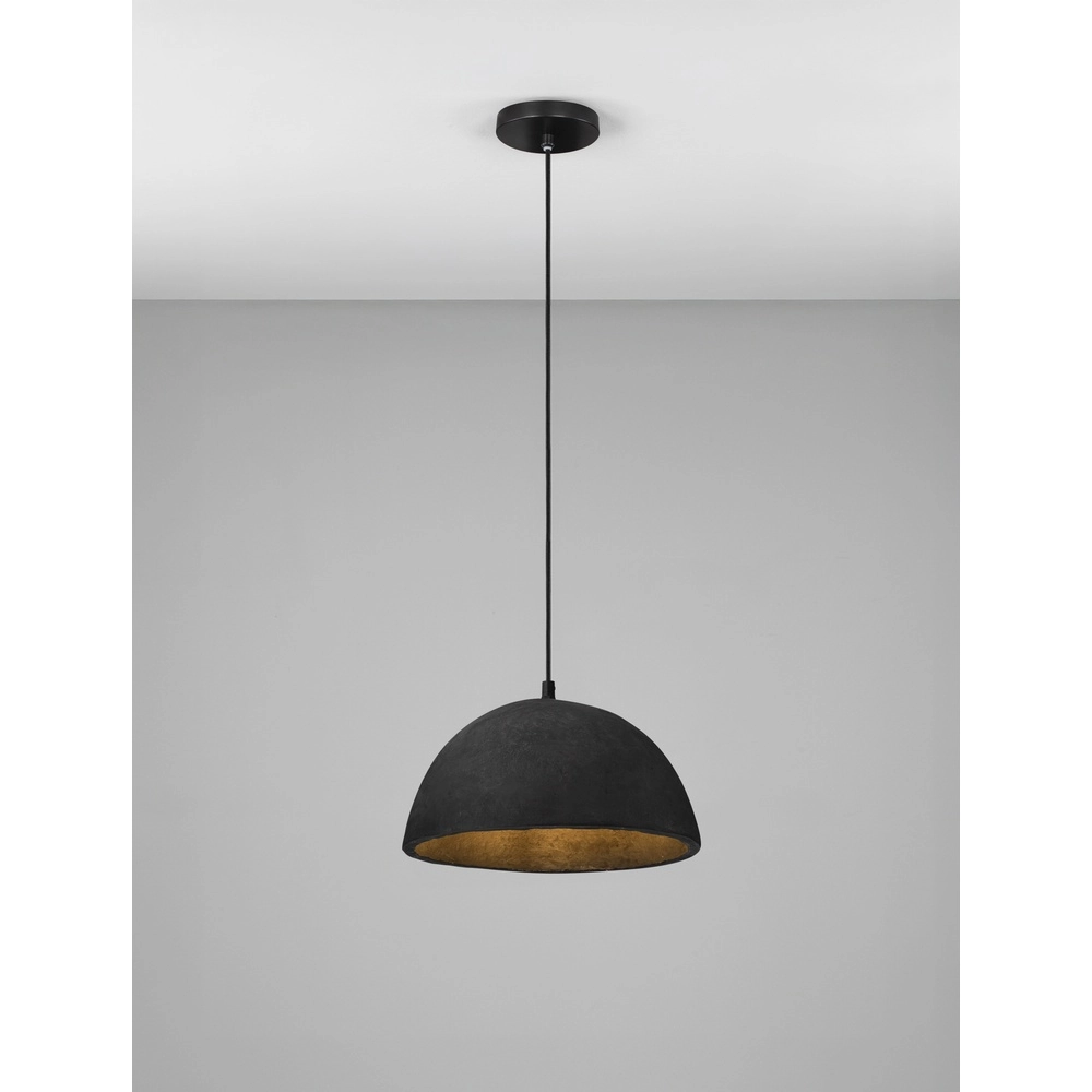 Suspension noire Talcum Ø 32cm Suspension noire Talcum Ø 32cm