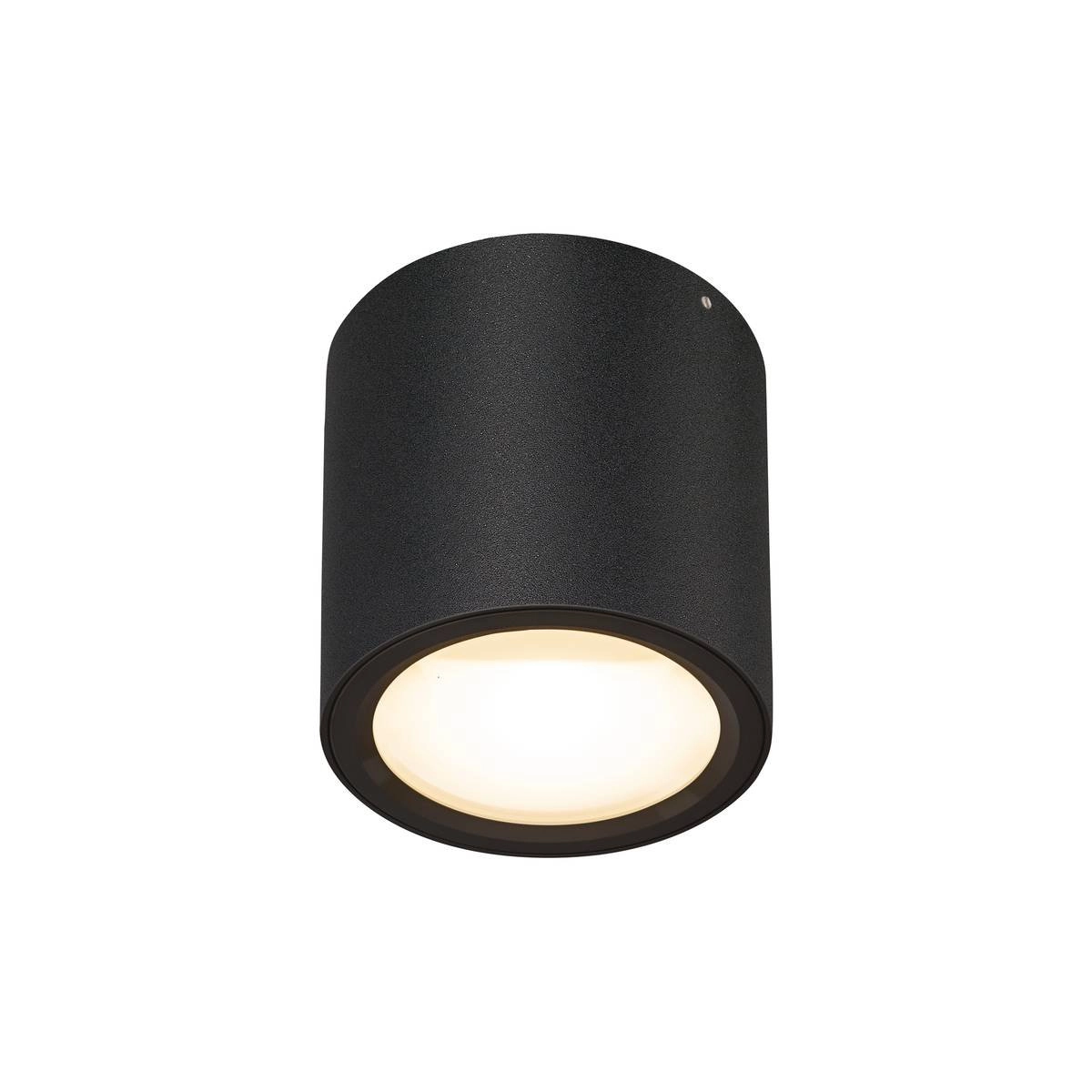 Spot de plafond LED Oculus 10,5 cm noir