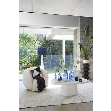 Chair 93x87x73 cm Ovito crème Light & Living 8717807712464