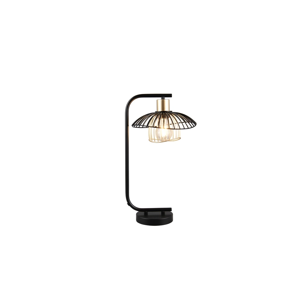 Lampe de table Lauris Noir Trio 4017807678123