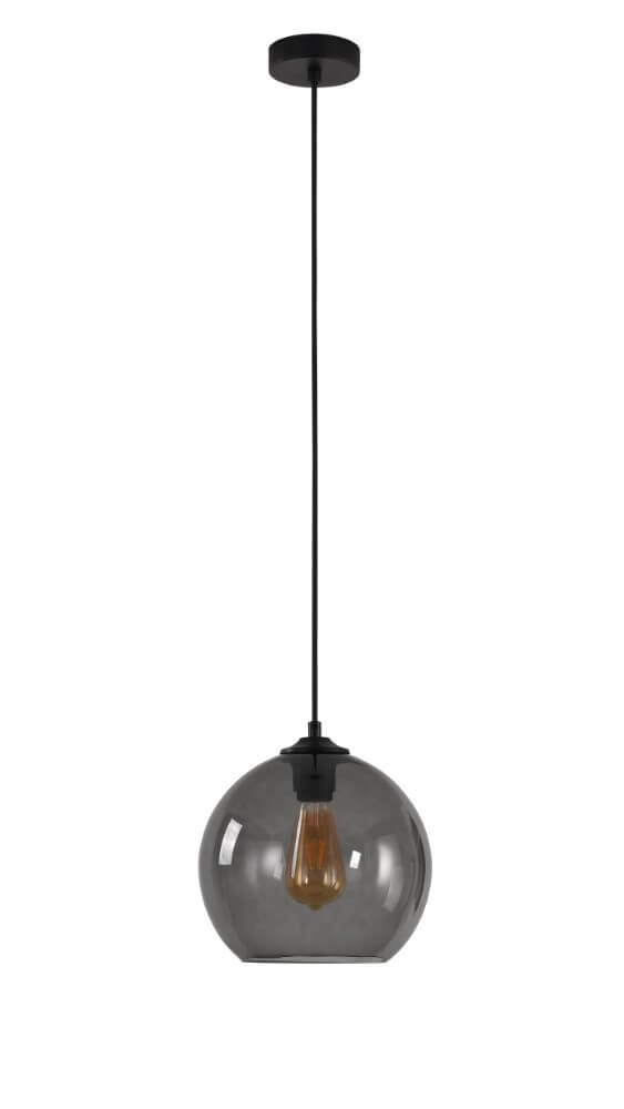 Lampe suspendue design Marino verre gris Ø 25cm Artdelight 8719831737666