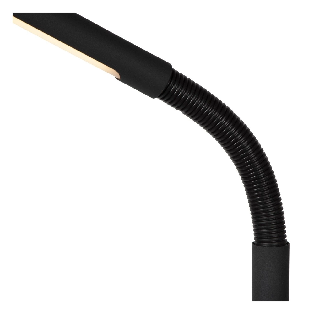 Lampe de lecture rechargeable Gilly Noir Lucide 5411212361189