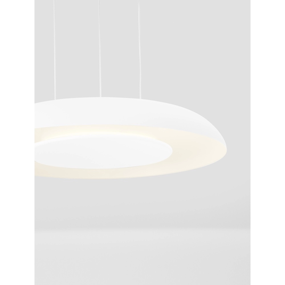 Suspension moderne Ormi Ø 40cm blanc Lyora 5212017463227