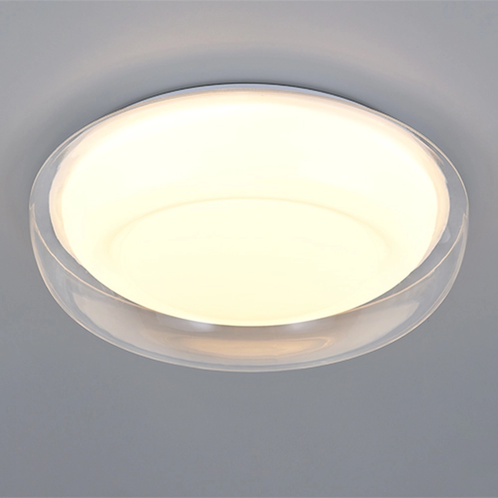 Lampe de plafond à design Amela blanc Ø 40cm Trio 4017807703986