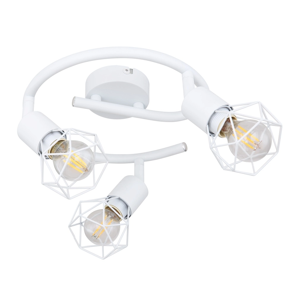 Lampe de plafond Xara I Blanc à 3 lumières Globo 9007371400997