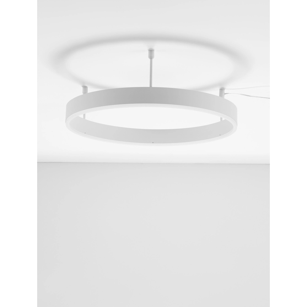 Plafonnier Motif blanc Ø 60cm