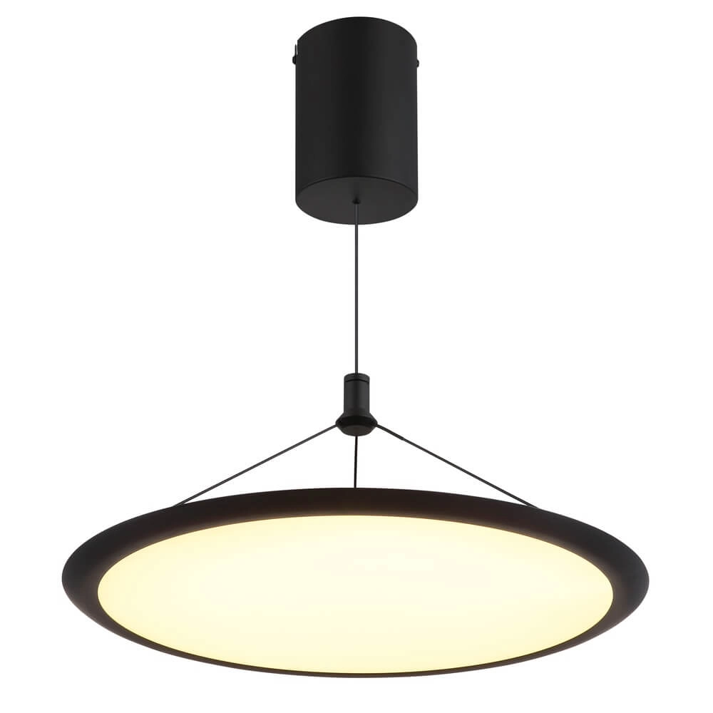 Suspension noire Suna Ø 50,8 cm Globo 9007371456383