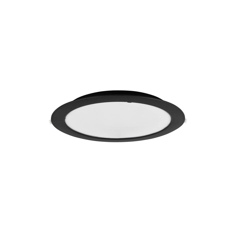 Projecteur encastré Ural noir Ø 29,4cm Trio 4017807711486
