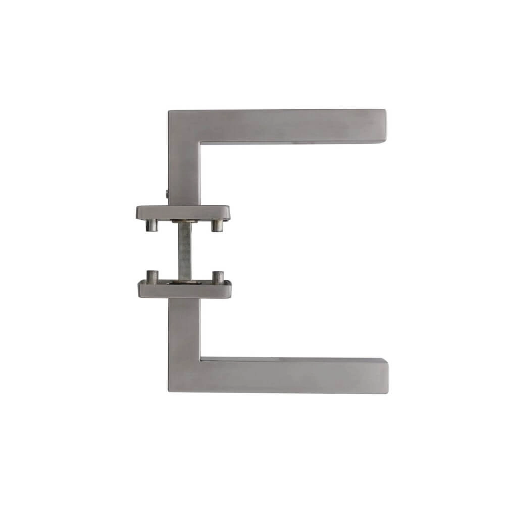 Poignée de porte étanche Vierkant sur rosace en acier inoxydable Intersteel 8714186127926