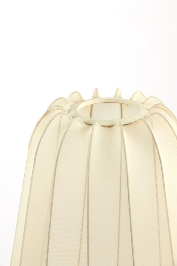 Lampadaire Japandi Plumeria crème Ø 42cm Light & Living 8717807651305