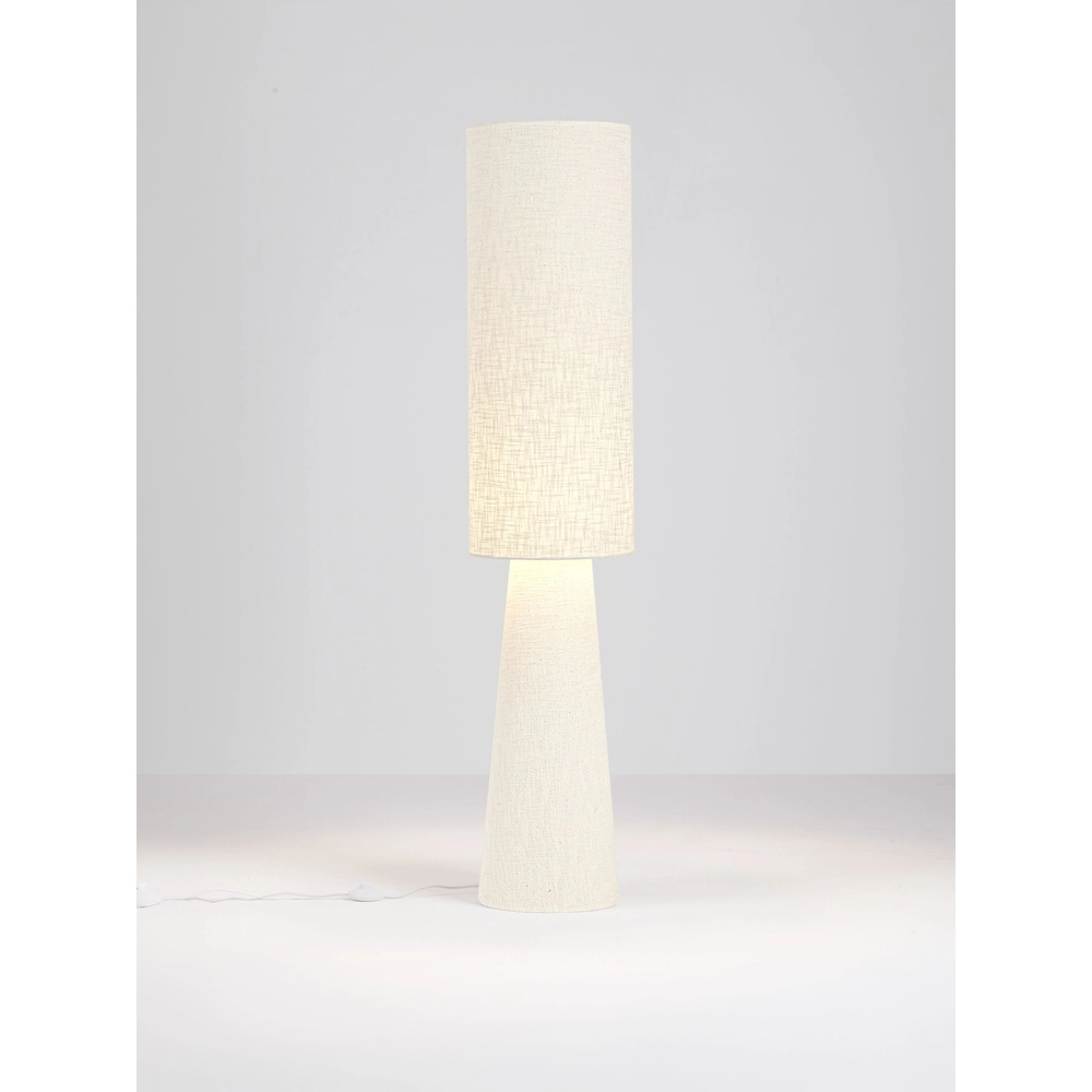 Lampe sur pied Japandi Nebia beige Lyora 5212017494009