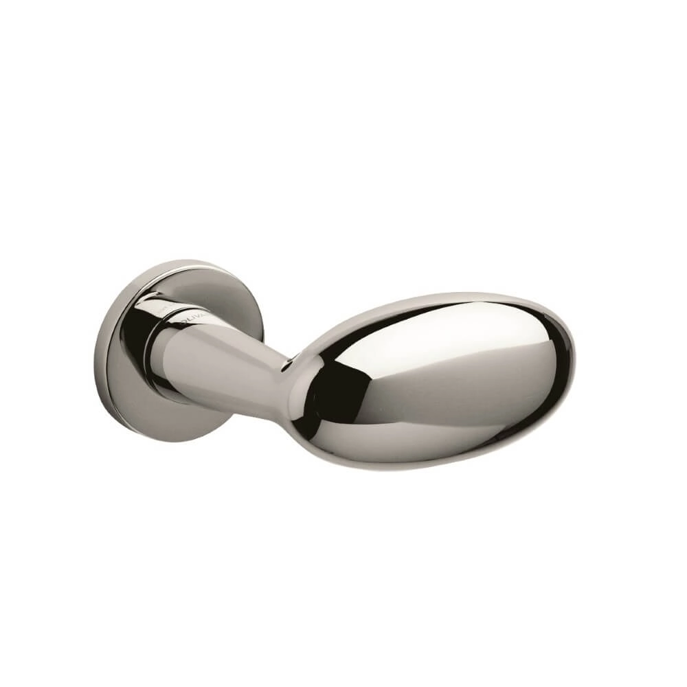 Poignée Blindo Nickel droit rotatif