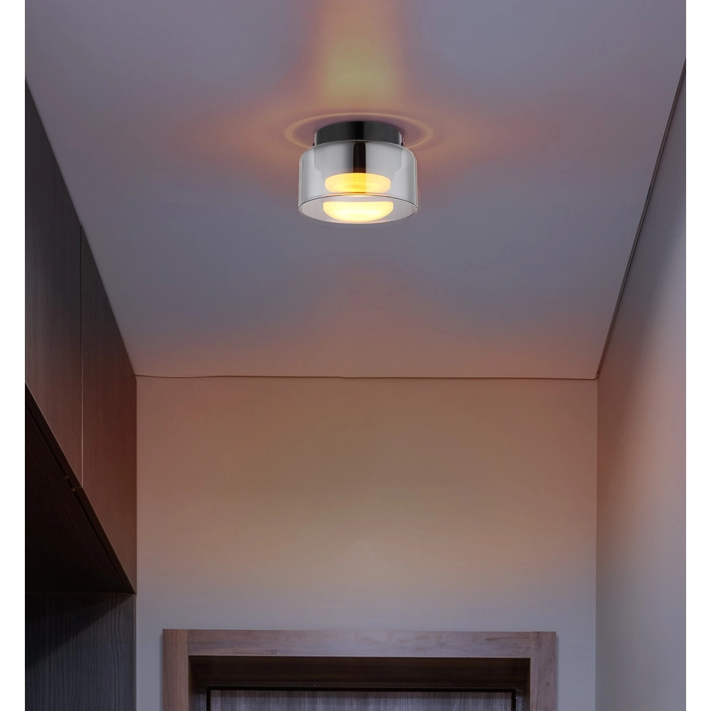 Lampe de plafond à design Higgins Noir Globo 9007371528813