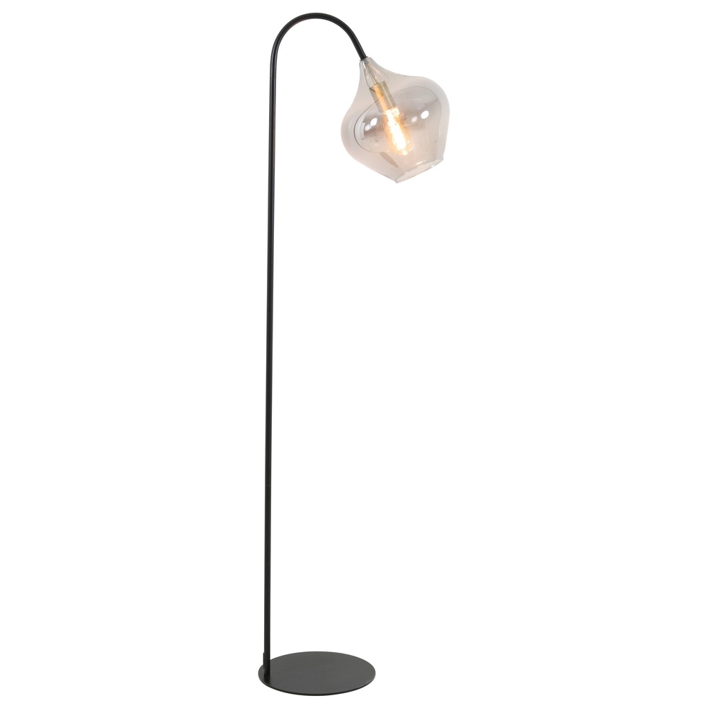 Lampe de pied Rakel Noir Light & Living 8717807303204