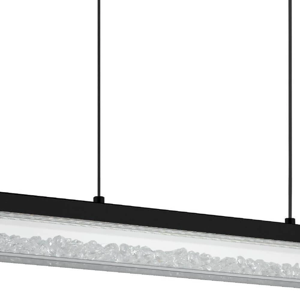 Lampe suspendue LED Cardito 1 100 cm - noir Eglo 9008606267941