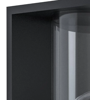 Lampe d'extérieur noire Cascinetta Eglo 9002759987138