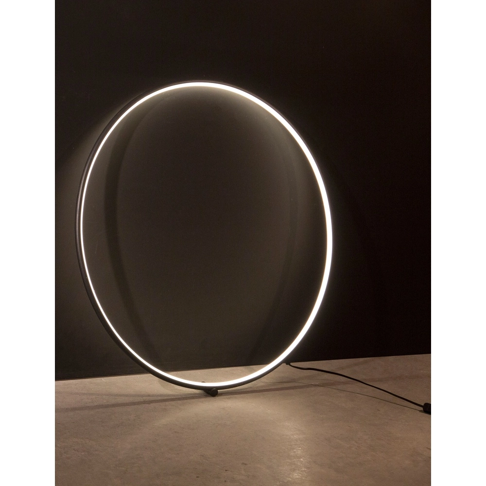 Lampadaire Ring noir Ø 79cm Lampadaire Ring noir Ø 79cm